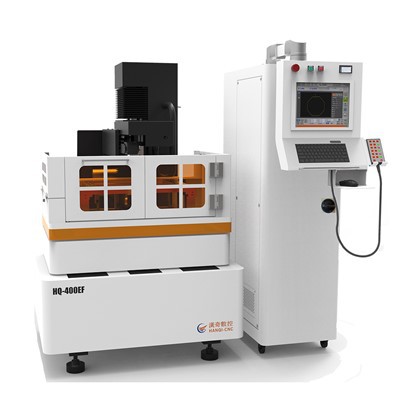 CNC Economic Servo Wire Cut EDM-maskin med 5-axelstyrning 4-axellänkning